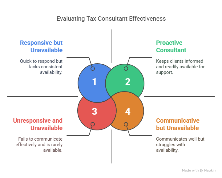 Communication Style and Availability - Best Tax Consultant