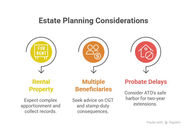 Living in the property after inheritance - Capital Gains on Inherited Property