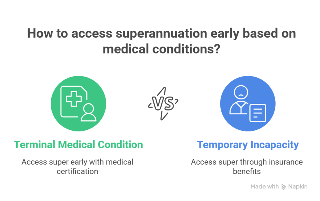 Terminal medical condition and temporary incapacity - Access Superannuation Early
